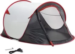 JEMIDI Tweepersoons Pop-up Tent - Opgooitent, Werptent Voor 2 Personen - Ideaal Als Festivaltent Of Kampeertent - Verschillende Kleuren -Kampeerclub 1200x858 4