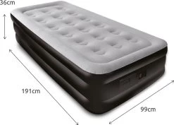 BluMill Eenpersoons Luchtbed - Met Ingebouwde Pomp - Luchtbed Zelfopblazend - Incl. Draagtas - 191x99x36 Cm 13 BluMill Eenpersoons Luchtbed - Met Ingebouwde Pomp - Luchtbed Zelfopblazend - Incl. Draagtas - 191x99x36 Cm -Kampeerclub 1200x859 4