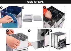 House Of Husk Draagbaar Houtkachel Voor Kamperen - Klein Camping Oven - Kampeer Kachel - Camping Kooktoestel - Camping Accessoires -Kampeerclub 1200x869 3