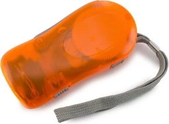 Zaklamp - Knijpkat - Dynamo - Oplaadbaar - Led Zaklamp - Handmatig - Oranje