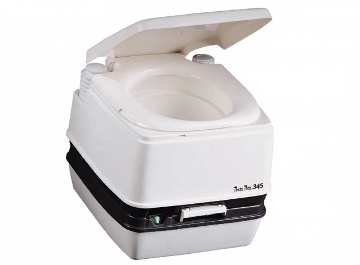 Thetford Qube 335 Porta Potti - Met Hold Down Kit - Wit 2 Thetford Qube 335 Porta Potti - Met Hold Down Kit - Wit - Afbeelding 2