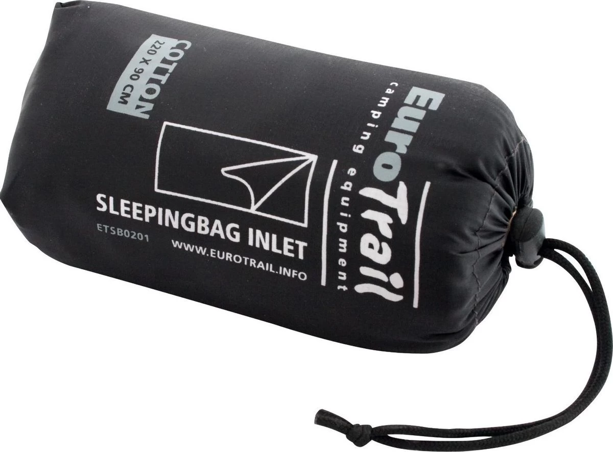 Eurotrail Lakenzak - Deken - 1 Pers. - Beige Brown 2 Eurotrail Lakenzak - Deken - 1 Pers. - Beige Brown - Afbeelding 2