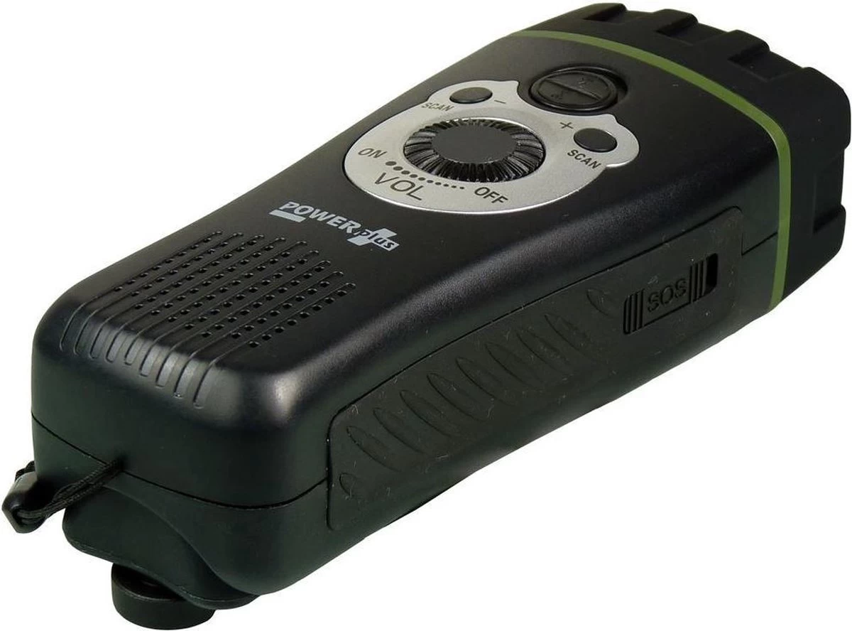 POWERplus Wolf Dynamo 3 LED Zaklamp FM Scan Radio | Opwindbare Radio En Zaklamp | Met Ingebouwde Oplaadbare Batterij | Dynamo En USB Oplaadbaar 6 POWERplus Wolf Dynamo 3 LED Zaklamp FM Scan Radio | Opwindbare Radio En Zaklamp | Met Ingebouwde Oplaadbare Batterij | Dynamo En USB Oplaadbaar - Afbeelding 6