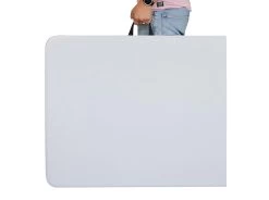 ERRO Campingtafel - Vouwtafel - 180x74x72 Cm - Wit - Voor 8 Personen 8 ERRO Campingtafel - Vouwtafel - 180x74x72 Cm - Wit - Voor 8 Personen -Kampeerclub 1200x894