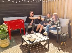 AXI Retro Cooler Rood - Koeler Met Wielen - 76L Inhoud - Koelbox Met Aftapkraan -Kampeerclub 1200x900 3