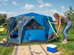 Coleman OctaGo Tent - Festival - 3-Persoons - Blauw/lime -Kampeerclub 1200x900 37