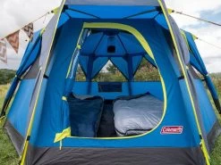 Coleman OctaGo Tent - Festival - 3-Persoons - Blauw/lime -Kampeerclub 1200x900 38