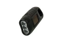 POWERplus Seahorse Dynamo En Solar Oplaadbare 3 LED Zaklamp Met Karabijnhaak | Kleur:zwart | Amorphous Zonnecel -Kampeerclub 1200x900 78