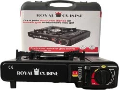 Campgas Draagbaar Gasfornuis - 1-Pits - 2200W