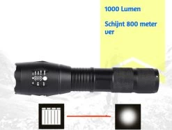 Merkloos Teskies Militaire LED Zaklamp Oplaadbaar - Opbergkit - IPX-6 Waterresistent - 1000 Lumen - Zwart 17 Merkloos Teskies Militaire LED Zaklamp Oplaadbaar - Opbergkit - IPX-6 Waterresistent - 1000 Lumen - Zwart -Kampeerclub 1200x908 1