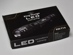 Militaire Zaklamp LED | 1000 Lumen | 2x 18650 Oplaadbare Batterij & Oplader | King Mungo KM-T14 -Kampeerclub 1200x909 3