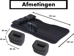 Auto Luchtbed - Auto Bed - Auto Matras - Achterbank En Achterbak - 2 Persoons - Incl. Elektrische Pomp - 175 X 125 CM -Kampeerclub 1200x910 11