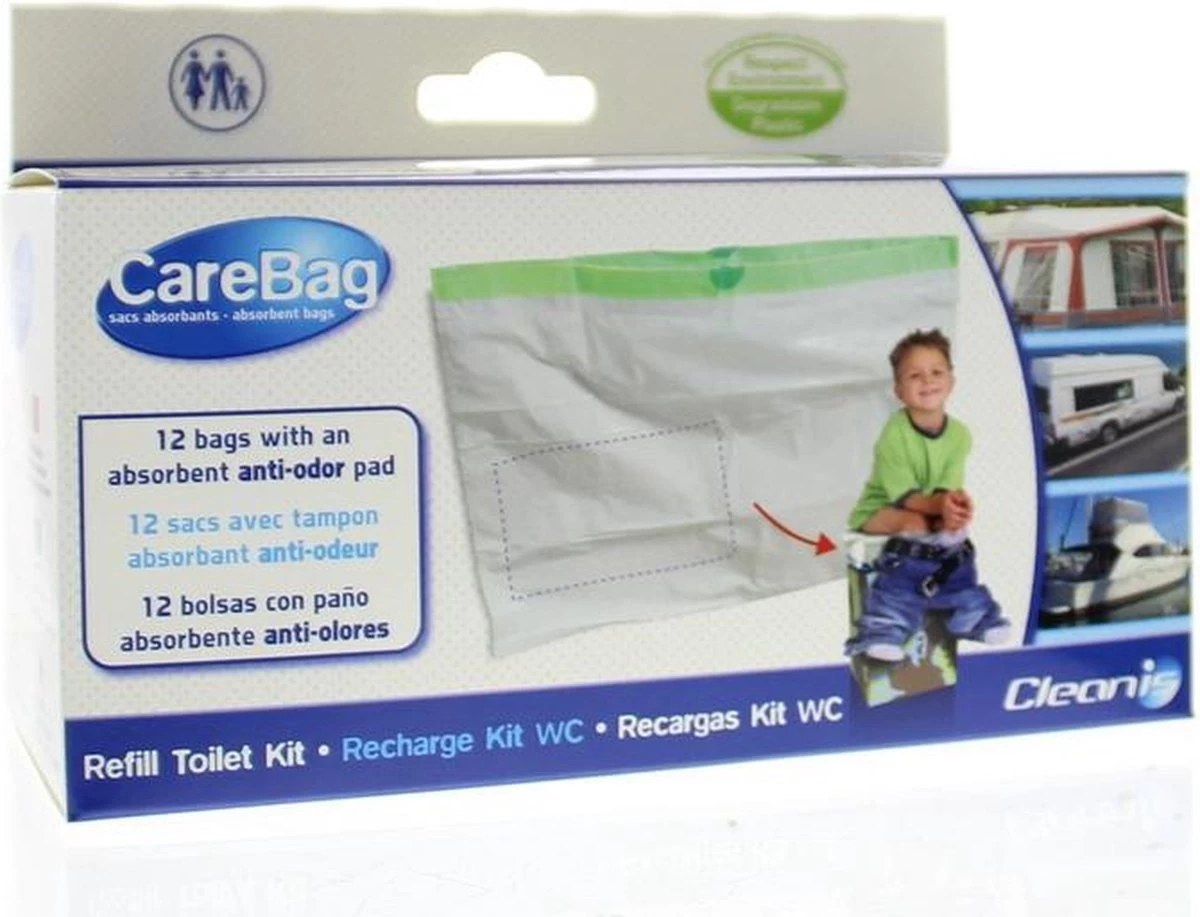 Care-Bag Droogtoilet 12st 7 Care-Bag Droogtoilet 12st - Afbeelding 7