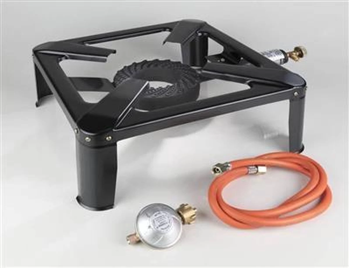 Rothenberger Campingkooktoestel - Gas - Incl. Slang En Regelaar 2 Rothenberger Campingkooktoestel - Gas - Incl. Slang En Regelaar - Afbeelding 2