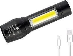 Zaklamp Oplaadbaar 2000 Lumen - Waterproof - Zeer Fel - Klein - 2 In 1 - Led -Kampeerclub 1200x923 5