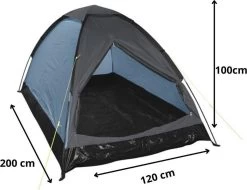 Orange85 Tent - 1 Persoons - Festivaltent - Blauw - Glow In The Dark - 200x120x100 Cm - Polyester -Kampeerclub 1200x925 2