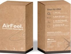 AirFeel Opblaasbaar Slaapmatje - Ingebouwde Pomp En Kussen - Lichtgewicht - 196 X 60 X 6cm - Gray -Kampeerclub 1200x928 1