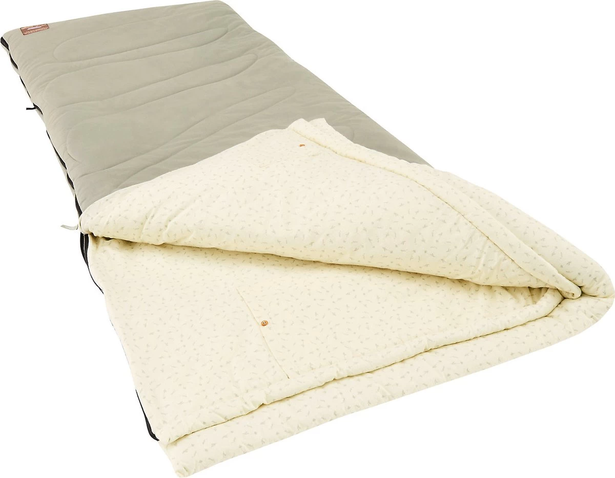Coleman Monstera L Slaapzak - 205 X 85 Cm - Beige 2 Coleman Monstera L Slaapzak - 205 X 85 Cm - Beige - Afbeelding 2