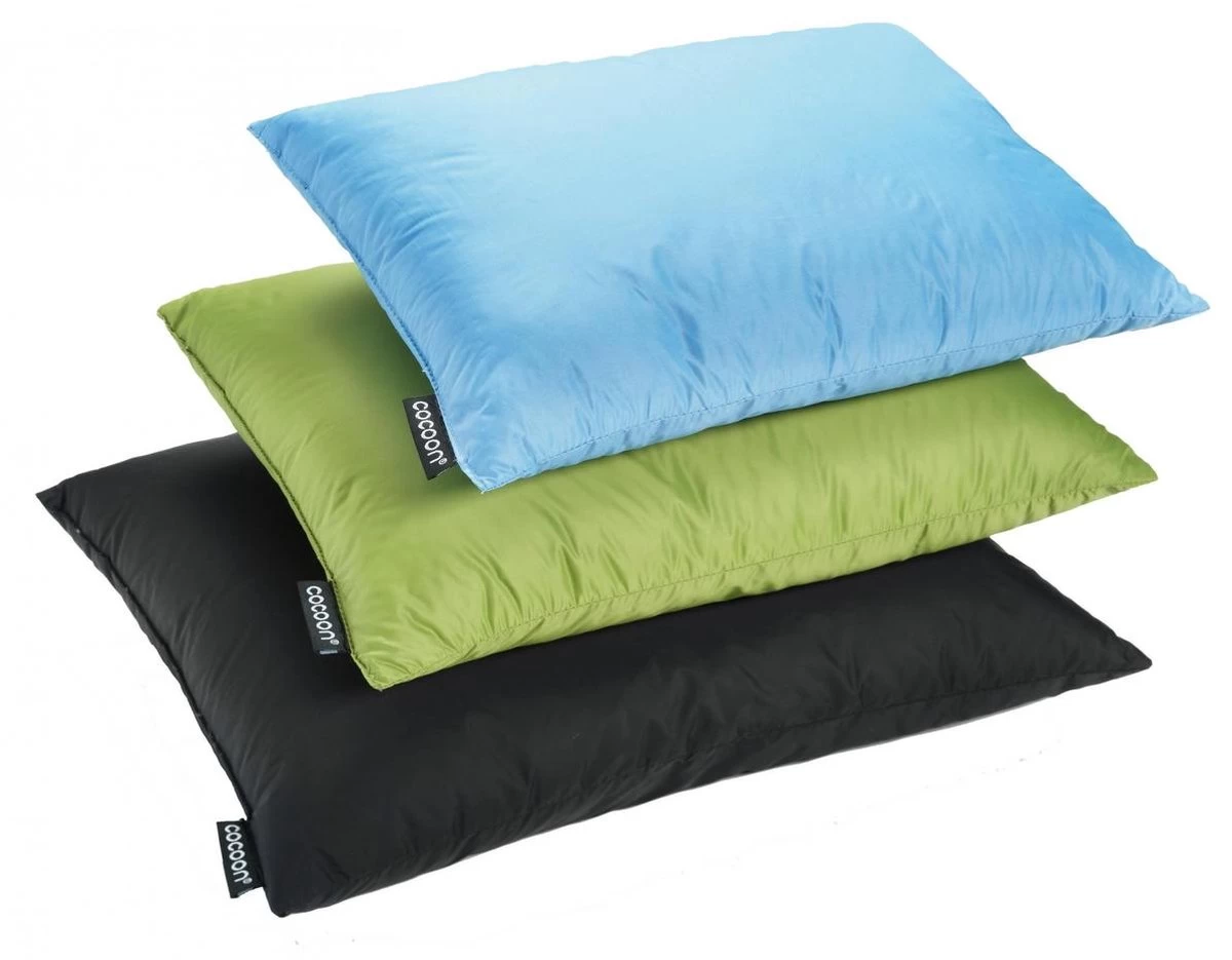 Cocoon Travel Pillow Donzen Vulling 25x35cm, Light Blue Maat 25 X 35cm 2 Cocoon Travel Pillow Donzen Vulling 25x35cm, Light Blue Maat 25 X 35cm - Afbeelding 2