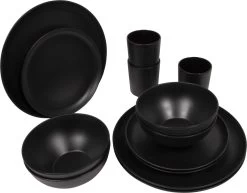 Bo-Camp Industrial - Servies - Orville - Campingbord - 16-delig - Mat Zwart 13 Bo-Camp Industrial - Servies - Orville - Campingbord - 16-delig - Mat Zwart -Kampeerclub 1200x938 4