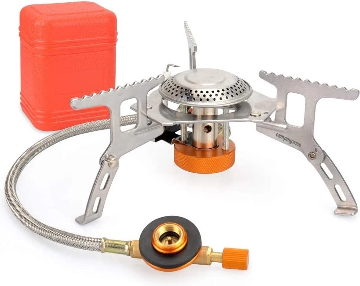 Ultralichte En Opvouwbare Gasbrander Op Pootjes Met Keramische Ontsteking 1 Ultralichte En Opvouwbare Gasbrander Op Pootjes Met Keramische Ontsteking