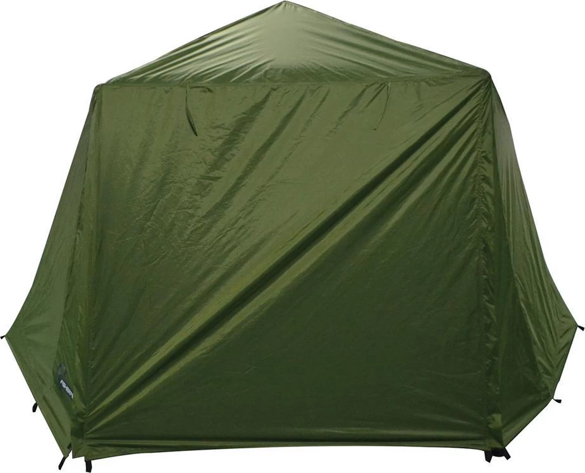 FisherPro Karpertent Met Stormcover – Vistent – Tent - Bescherming Tegen Zon En Wind – 100% Waterdichte Stormhoes – Met Handige Meeneemtas – Ook Geschikt Als Strandtent Of Festivaltent – Extra Veiligheid En Warmte Door Stormcover 8 FisherPro Karpertent Met Stormcover – Vistent – Tent - Bescherming Tegen Zon En Wind – 100% Waterdichte Stormhoes – Met Handige Meeneemtas – Ook Geschikt Als Strandtent Of Festivaltent – Extra Veiligheid En Warmte Door Stormcover - Afbeelding 8