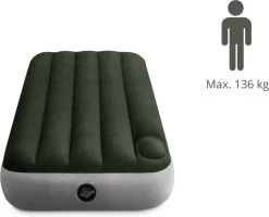 Intex Luchtbed - Downy - Formaat: Cot - B76 X L191 X H25 Cm - Ingebouwde Voetpomp- Met Reparatieset -Kampeerclub 1200x971 1