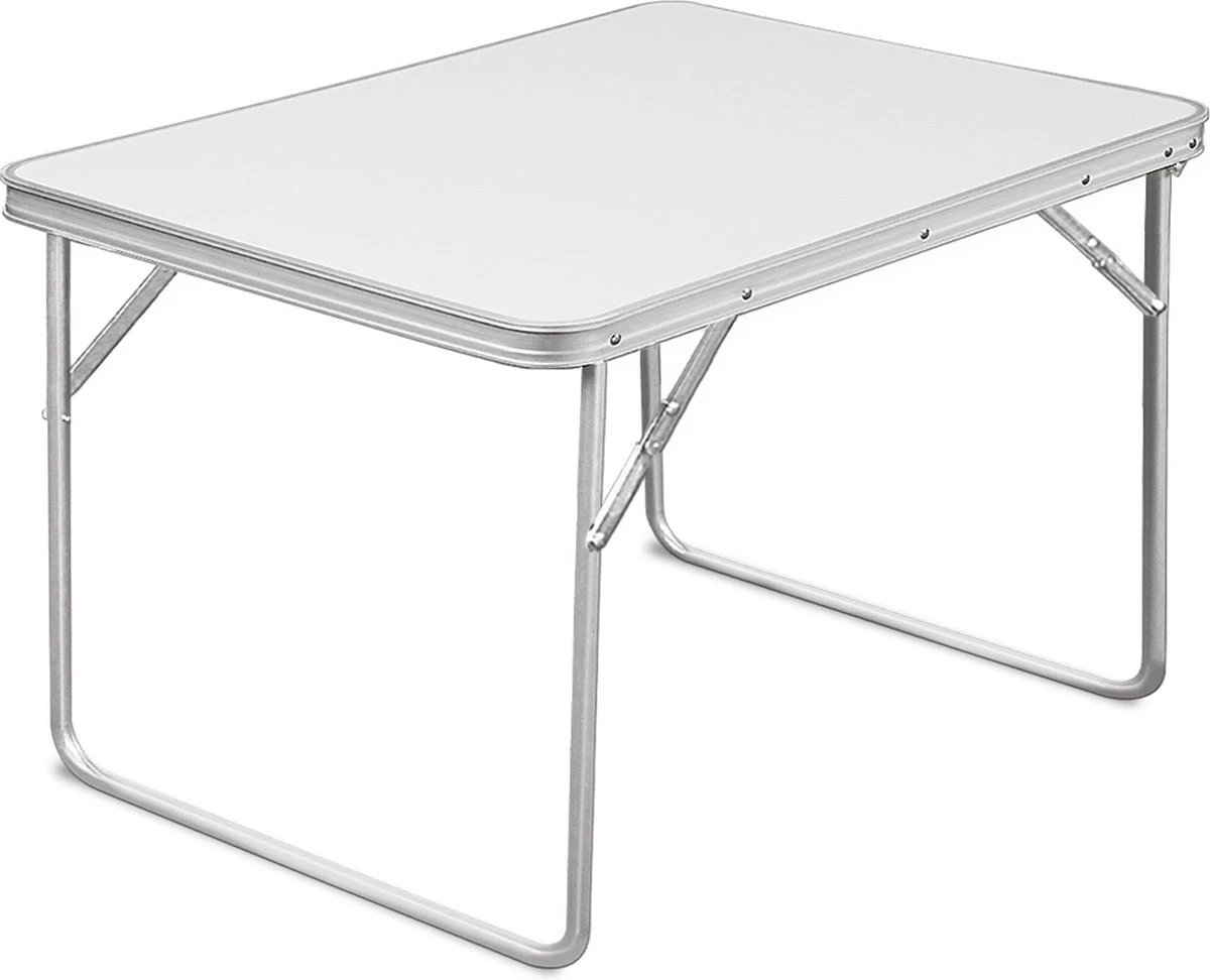 Merkloos Aluminium Inklapbare Tuintafel - Campingtafel - 80x60x68 Cm 1 Merkloos Aluminium Inklapbare Tuintafel - Campingtafel - 80x60x68 Cm