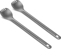 Navaris 2x Spork Met Extra Lange Handgreep - Set Van 2 - Campingbestek Van Titanium - Bestek Voor Onderweg - Lichtgewicht - Inclusief Bewaarzakje 10 Navaris 2x Spork Met Extra Lange Handgreep - Set Van 2 - Campingbestek Van Titanium - Bestek Voor Onderweg - Lichtgewicht - Inclusief Bewaarzakje -Kampeerclub 1200x974 3