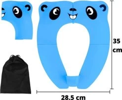 Blauwe Opvouwbare Toilet Zitje - WC Verkleiner - WC Bril Verkleiner- Urinoirs Kind - Toilet Training - Plas Trainer Zitje - Reis Accessoires - Camping Toilet Zitje - Toilet Verkleiner - Toilet Bril Verkleiner -Kampeerclub 1200x979 3