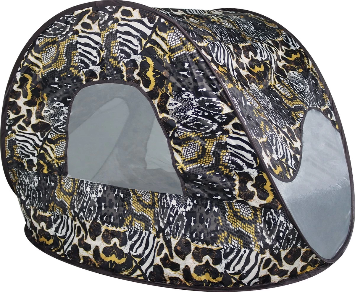 Deryan Luxe Pop Up Strandtent - Anti-UV 50+ - Zoo 6 Deryan Luxe Pop Up Strandtent - Anti-UV 50+ - Zoo - Afbeelding 6