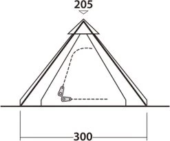 Easy Camp Tent Bolide 400 - Rood - 4 Persoons -Kampeerclub 1200x990 5