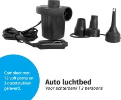 Auto Luchtbed Voor Achterbank - Met 12v Elektrische Pomp -Kampeerclub 1200x997 4