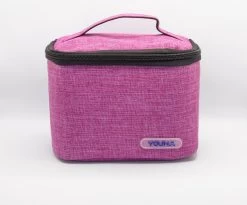Youha® Koeltas Met Koelelement - Babymelk Koelen - Moderne Moedermelk Tas - Babymelk Koud Houden - Handig Draadbaar - Kleur: Roze/Paars -Kampeerclub 1200x998 2