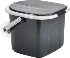 Branq Toiletemmer Draagbaar Met Deksel - 15,5L - Antraciet 8 Branq Toiletemmer Draagbaar Met Deksel - 15,5L - Antraciet -Kampeerclub 1200x999 4