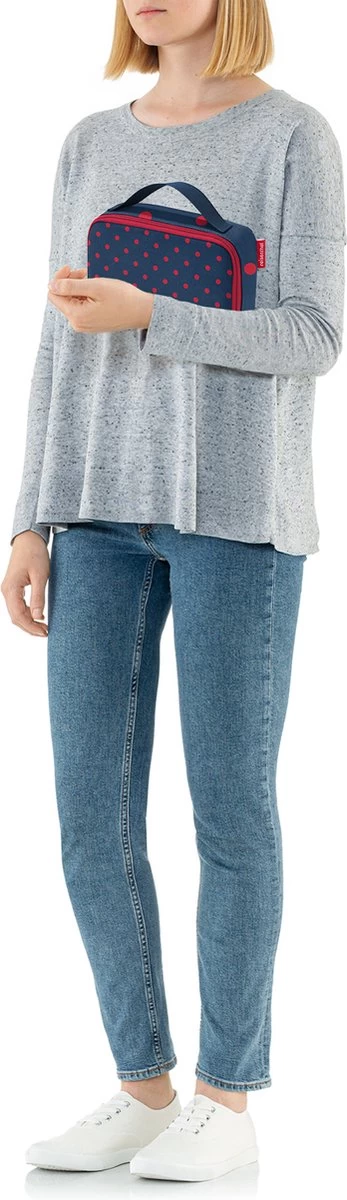 Reisenthel Thermocase Lunchbox - 1,5L - Mixed Dots Red Rood 3 Reisenthel Thermocase Lunchbox - 1,5L - Mixed Dots Red Rood - Afbeelding 3