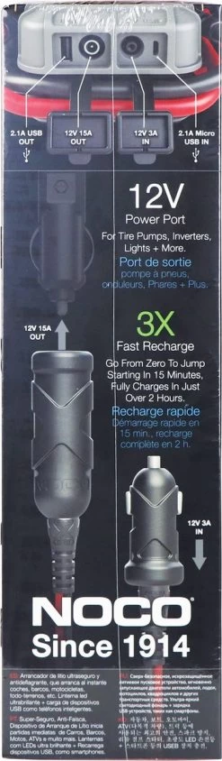 Noco Boost Lithium Jump Starter HD GB70 2000A