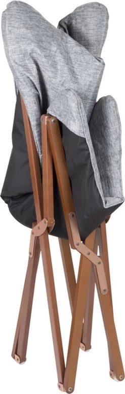 Bo-Camp - Urban Outdoor - Relaxstoel - Bloomsbury - L - Oxford Polyester - Grijs -Kampeerclub 382x1200