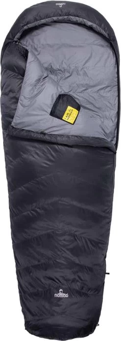 NOMAD® Taurus 400 Slaapzak | 210x80cm Grijs | Lichtgewicht & Kwalitatief | Slaapzak | Incl Hoes -Kampeerclub 427x1200 1