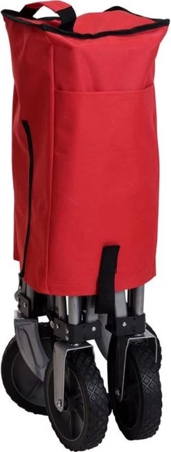 KOOPMAN Opvouwbare Bolderkar | Rood | 90 X 49 X 58 Cm 6 KOOPMAN Opvouwbare Bolderkar | Rood | 90 X 49 X 58 Cm -Kampeerclub 454x1200 2