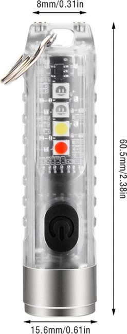 JGS Mini Zaklamp-Led-400 Lumen-USB-C-Oplaadbaar-Sleutelhanger-multifunctioneel-JGS Multicard -Kampeerclub 456x1200