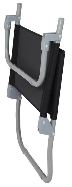 Eurotrail Campingstoel / Strandstoel Minor - Zwart -Kampeerclub 464x1200