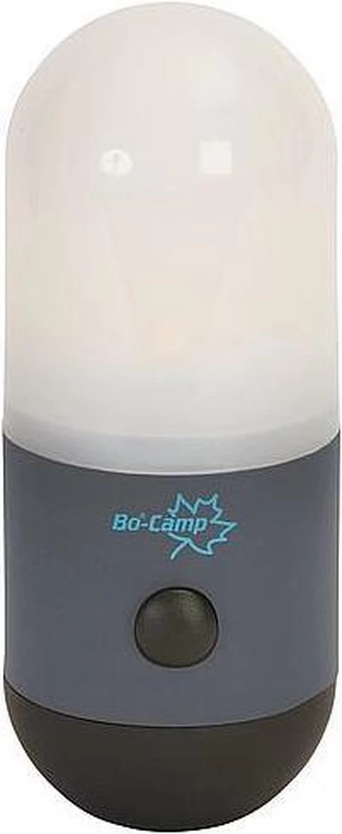 Bo-Camp Tafel-/hanglamp - Glow - High Power Led - 120 Lumen - Tentlamp - Grijs 1 Bo-Camp Tafel-/hanglamp - Glow - High Power Led - 120 Lumen - Tentlamp - Grijs