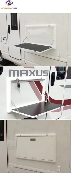 Merkloos NormadicLife® - Outdoor – Opklapbare Tafel - Eettafel – Tafel Voor Buitenkeuken - Caravan – Camper – Picknicktafel - Ingebouwd Ledlicht – Wit 10 Merkloos NormadicLife® - Outdoor – Opklapbare Tafel - Eettafel – Tafel Voor Buitenkeuken - Caravan – Camper – Picknicktafel - Ingebouwd Ledlicht – Wit -Kampeerclub 496x1200