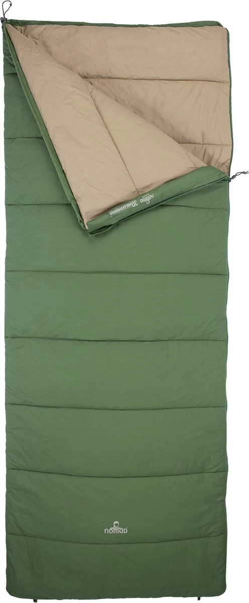 NOMAD® Blazer Slaapzak | 205x80cm Groen | Lichtgewicht & Kwalitatief | Slaapzak | Incl Hoes 1 NOMAD® Blazer Slaapzak | 205x80cm Groen | Lichtgewicht & Kwalitatief | Slaapzak | Incl Hoes