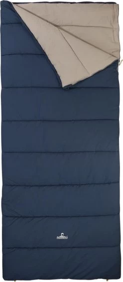 NOMAD® Brisbane XL Slaapzak | 220x90cm Blauw | Lichtgewicht & Kwalitatief | Dekenmodel Slaapzak | Incl Hoes