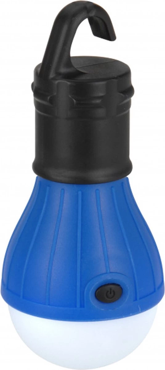 Merkloos Camping LedLamp - Hanglamp Tent - 3 Standen - Blauw 1 Merkloos Camping LedLamp - Hanglamp Tent - 3 Standen - Blauw