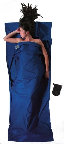 Cocoon TravelSheet - Lakenzak - Katoen - Ultramarine Blue -Kampeerclub 538x1200 1