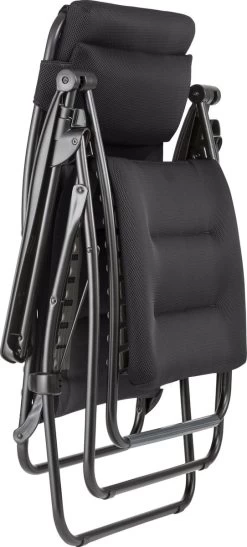 Lafuma RSX Clip Air Comfort - Relaxstoel - Verstelbaar - Inklapbaar - Zero Gravity - Acier 19 Lafuma RSX Clip Air Comfort - Relaxstoel - Verstelbaar - Inklapbaar - Zero Gravity - Acier -Kampeerclub 542x1200