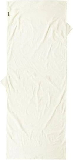 Cocoon Binnenslaapzak Mamo Travelsheet 220 X 88 Cm Katoen Wit -Kampeerclub 553x1200